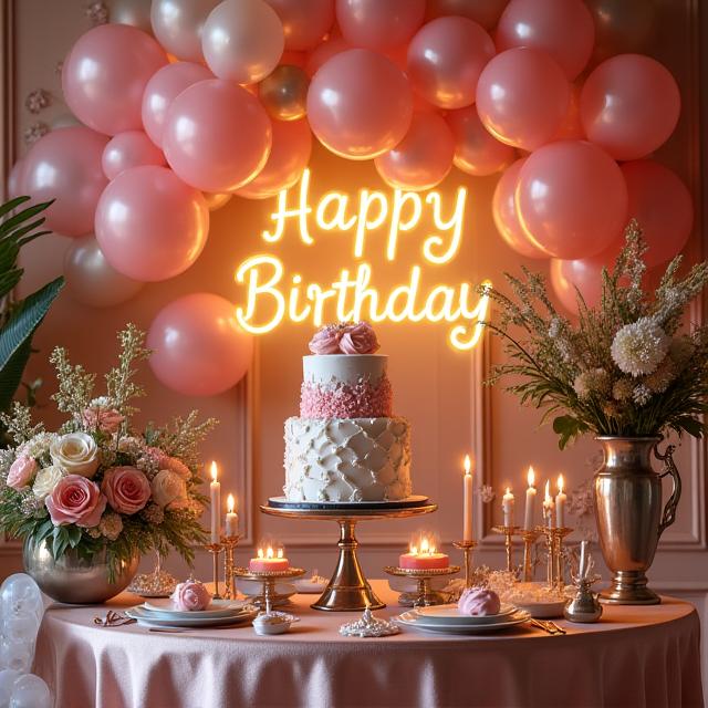 High-end Birthday Celebration